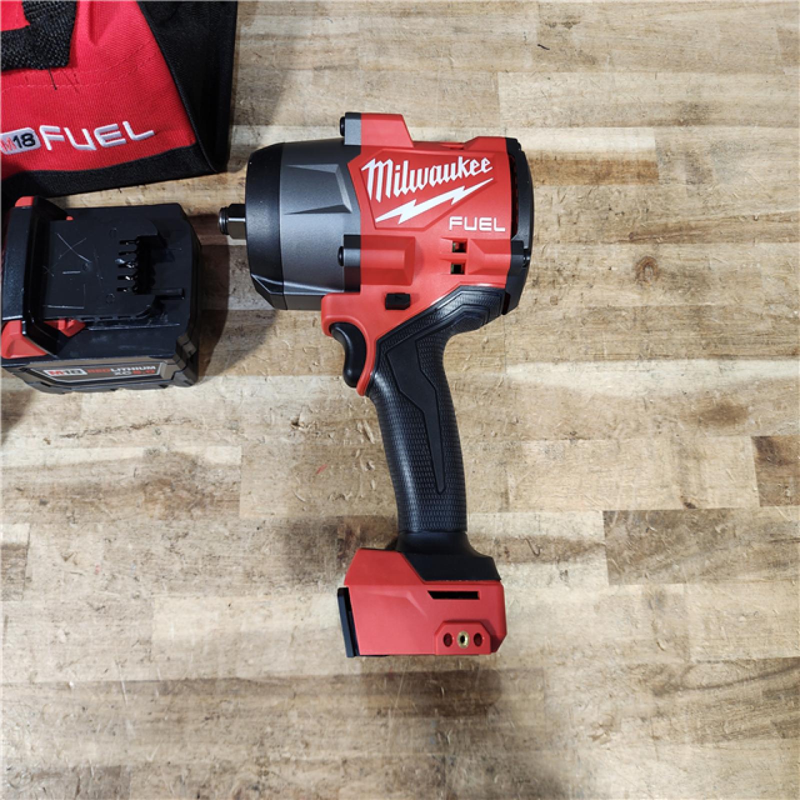 HOUSTON LOCATION - AS - IS Milwaukee FUEL 18V Lithium-Ion Brushless Cordless 1/2 in. Impact Wrench w/Friction Ring Kit