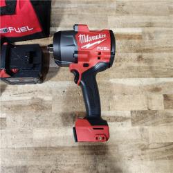 HOUSTON LOCATION - AS - IS Milwaukee FUEL 18V Lithium-Ion Brushless Cordless 1/2 in. Impact Wrench w/Friction Ring Kit