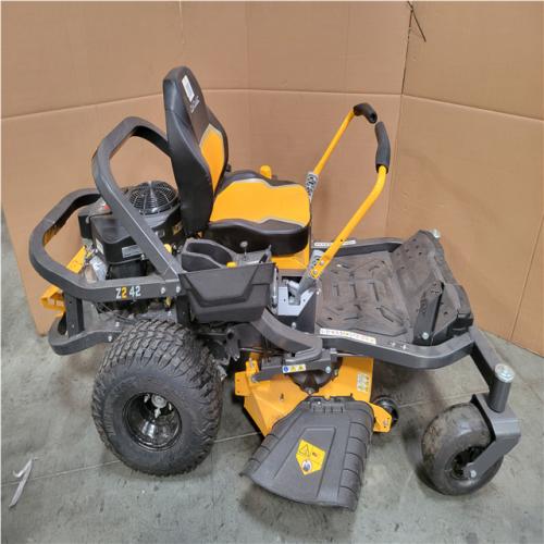 CALIFORNIA AS-IS CUB CADET ULTIMA ZT2 42 SIT DOWN RIDING LAWN MOWER