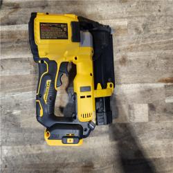 HOUSTON LOCATION - AS-IS (APPEARS LIKE NEW) DEWALT ATOMIC 20V MAX Lithium Ion Cordless 23 Gauge Pin Nailer Kit with 2.0Ah Battery and Charger