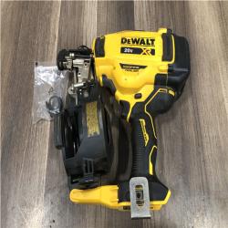 AS-IS DEWALT 20V MAX 15-Degree Electric Cordless Roofing Nailer (Tool Only)