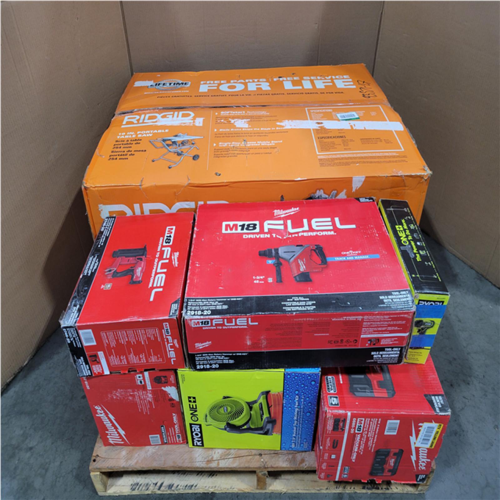 CALIFORNIA AS-IS TOOL PALLET