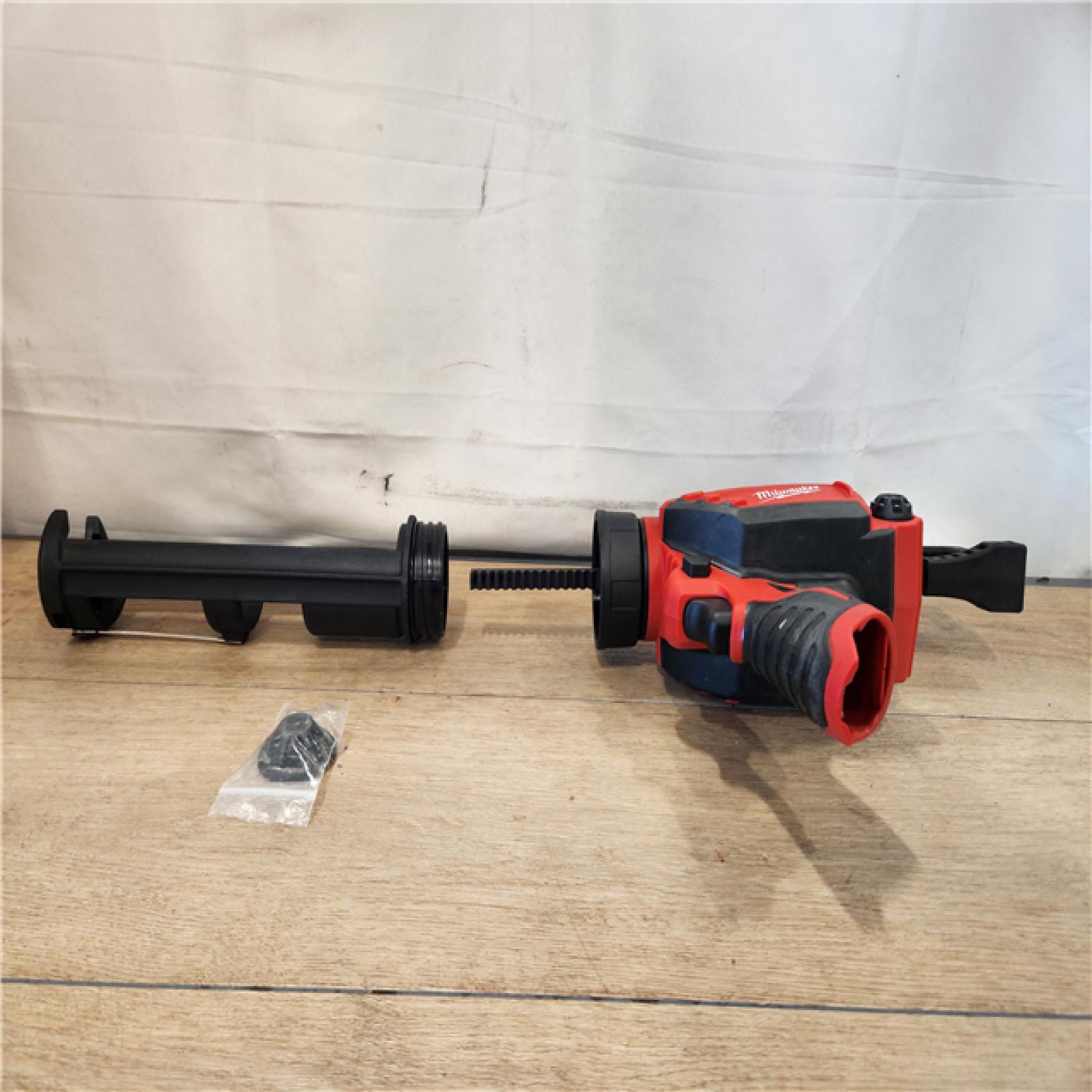 AS-IS- Milwaukee 12V Lithium-Ion Cordless 10 oz. Adhesive and Caulk Gun (Tool-Only)