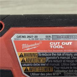 AS-IS Milwaukee M18 18V Cordless Drywall Cut Out Tool (Tool-Only)