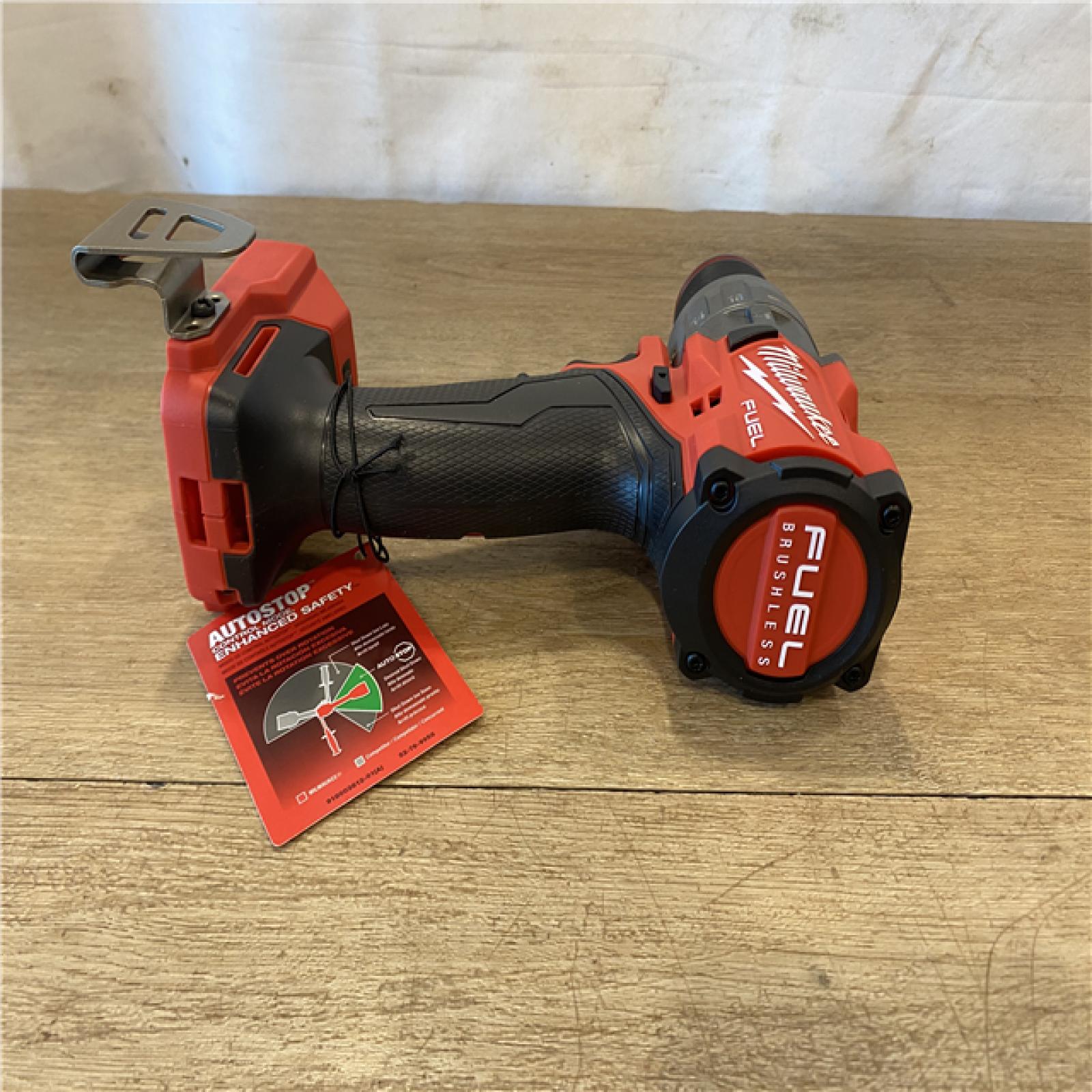 AS-IS Milwaukee FUEL 18V Lithium-Ion Brushless Cordless 1/2 in. Hammer Drill/Driver (Tool-Only)