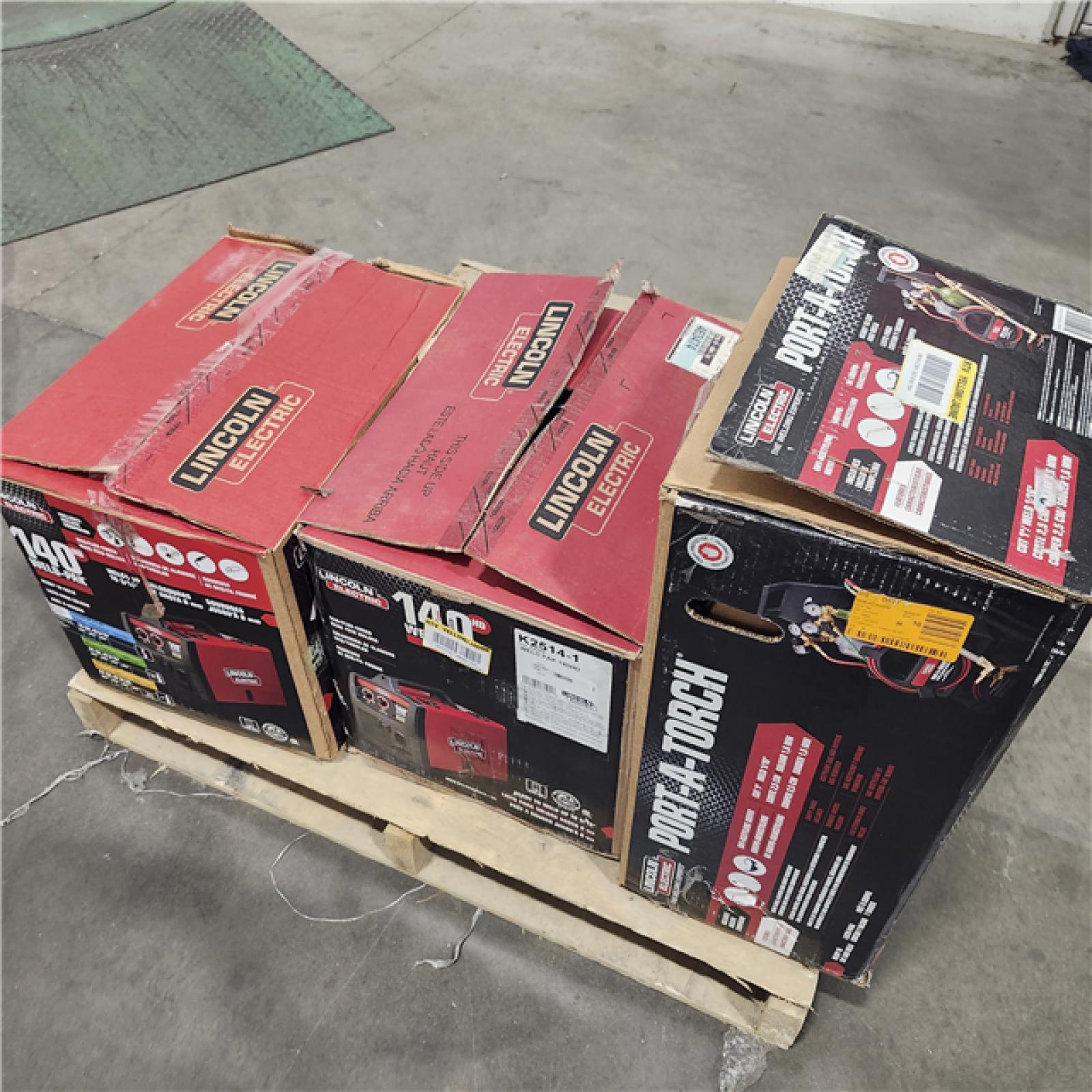 Dallas Location - As-Is Lincoln Electric Weld-Feed Welder(Lot Of 3)