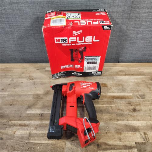 HOUSTON LOCATION - AS-IS MILWAUKEE FUEL 18-Volt Lithium-Ion Brushless Cordless 18-Gauge 1/4 in. Narrow Crown Stapler (Tool-Only)