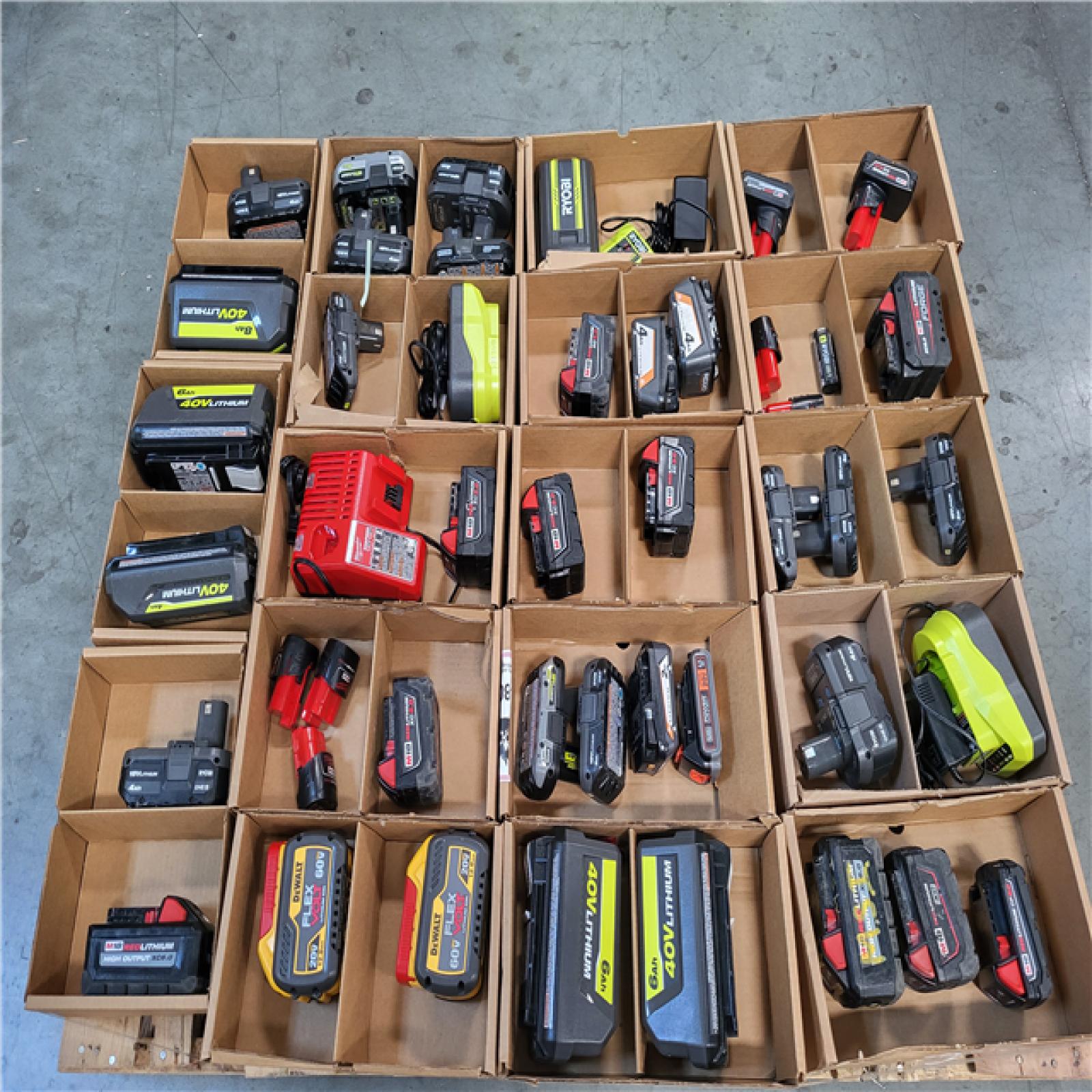CALIFORNIA AS-IS BATTERY PALLET