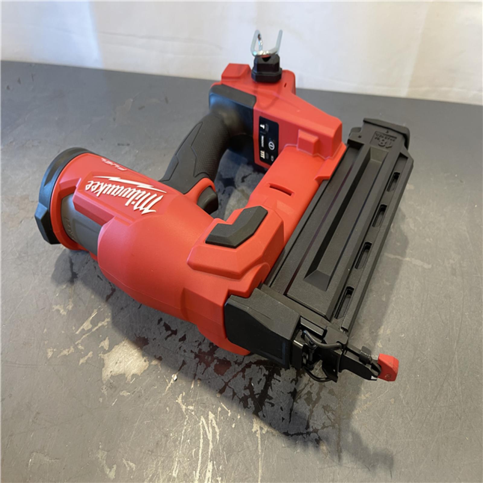 AS-IS - Milwaukee M18 FUEL 18-Volt Lithium-Ion Brushless Cordless Gen II 18-Gauge Brad Nailer