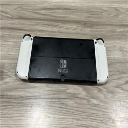 AS-IS Nintendo Switch - OLED Model with White Joy-Con