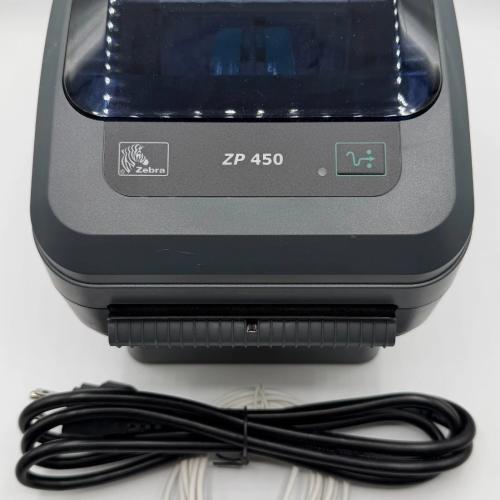 LOT OF 20 - Zebra ZP450 Direct Thermal Label Printers –– USED Tested & Working
