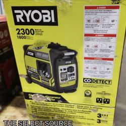 Dallas Location - As-Is RYOBI 2,300-Watt  Gasoline Generator