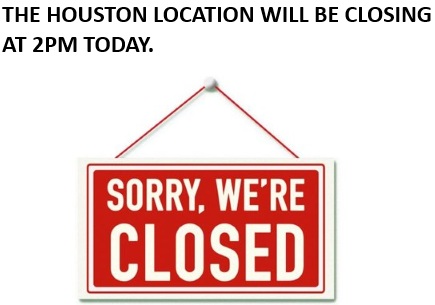 HOUSTON CLOSED