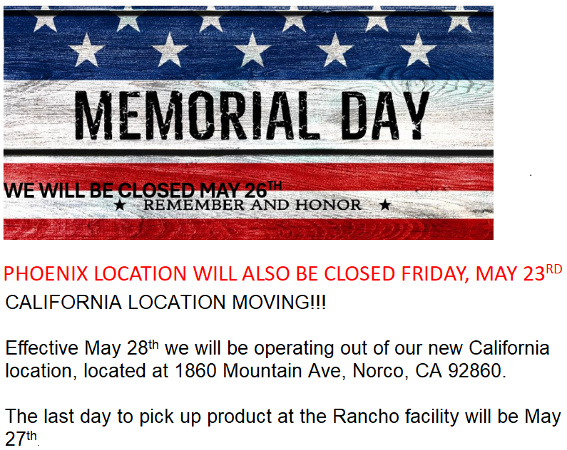 Memorial day